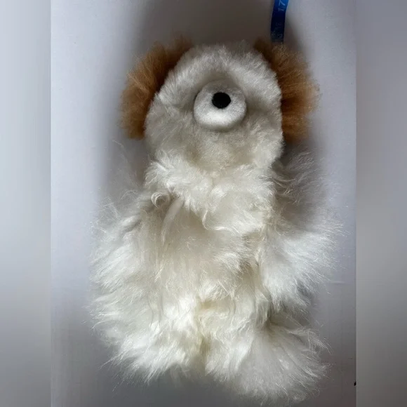 Alpaca Teddy Bear ~15 Inch Stuffed Animal Soft Fluffy - Picture 4 of 4